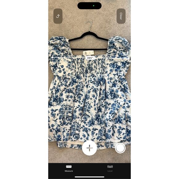 NWT Abercrombie & Fitch Emerson puff sleeve mini dress, $99 XXLP F24 - Picture 9 of 9